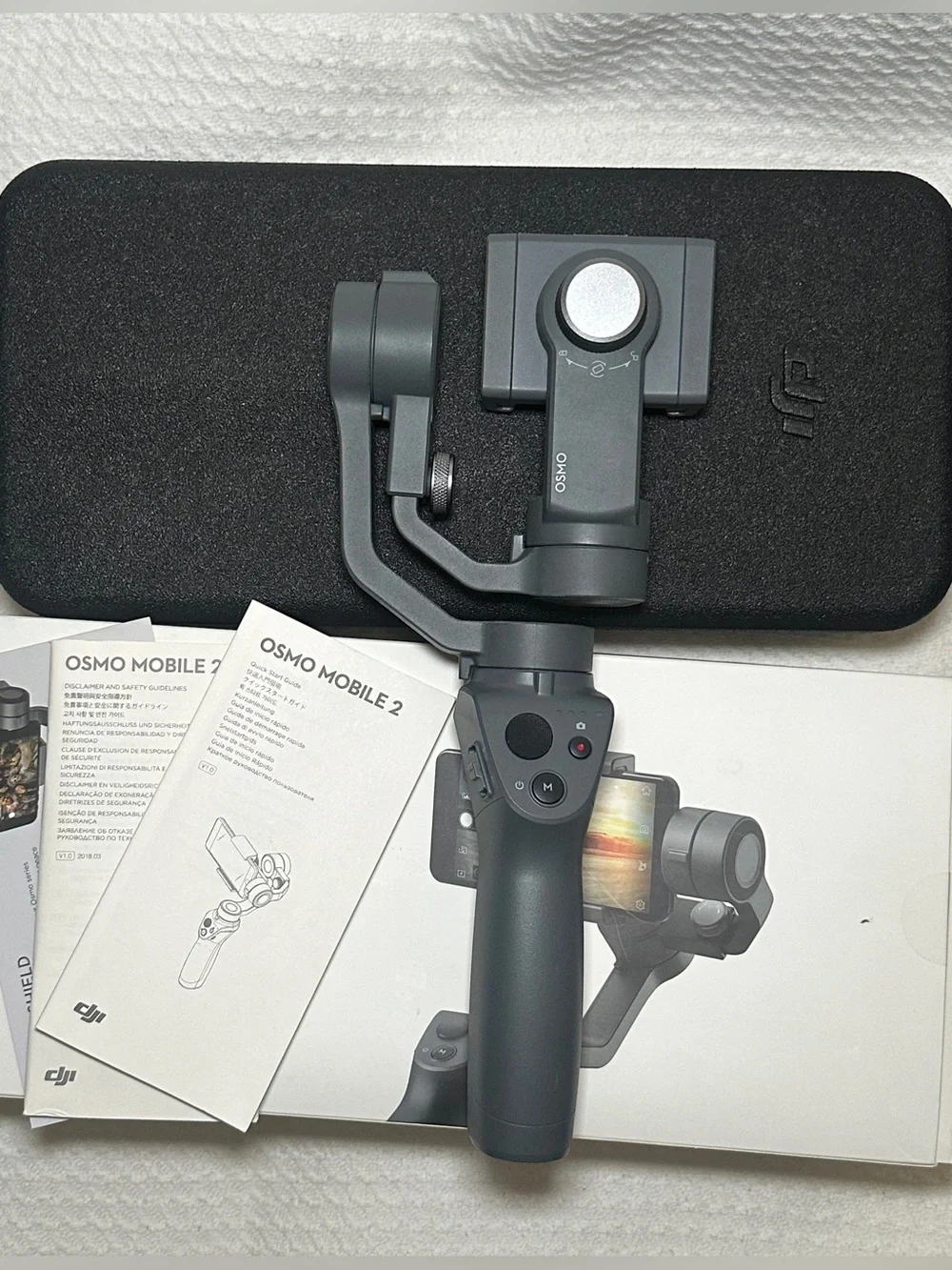 DJI Osmo Mobile 2 Handheld Gimbal - Dark Gray